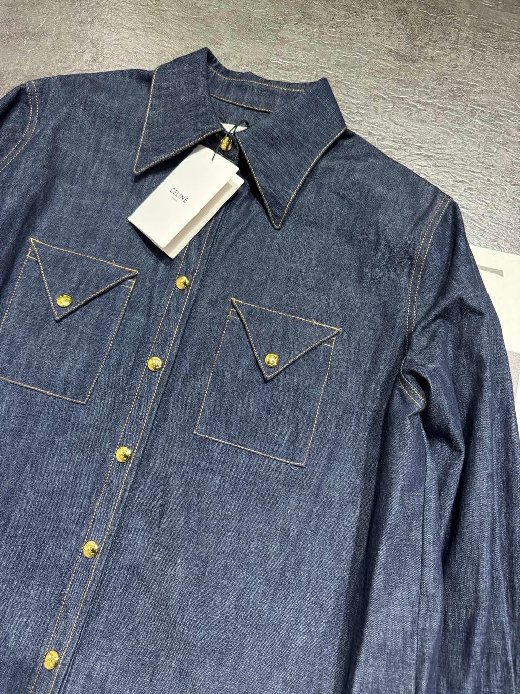 CELINE 26S DENIM SHIRT 382