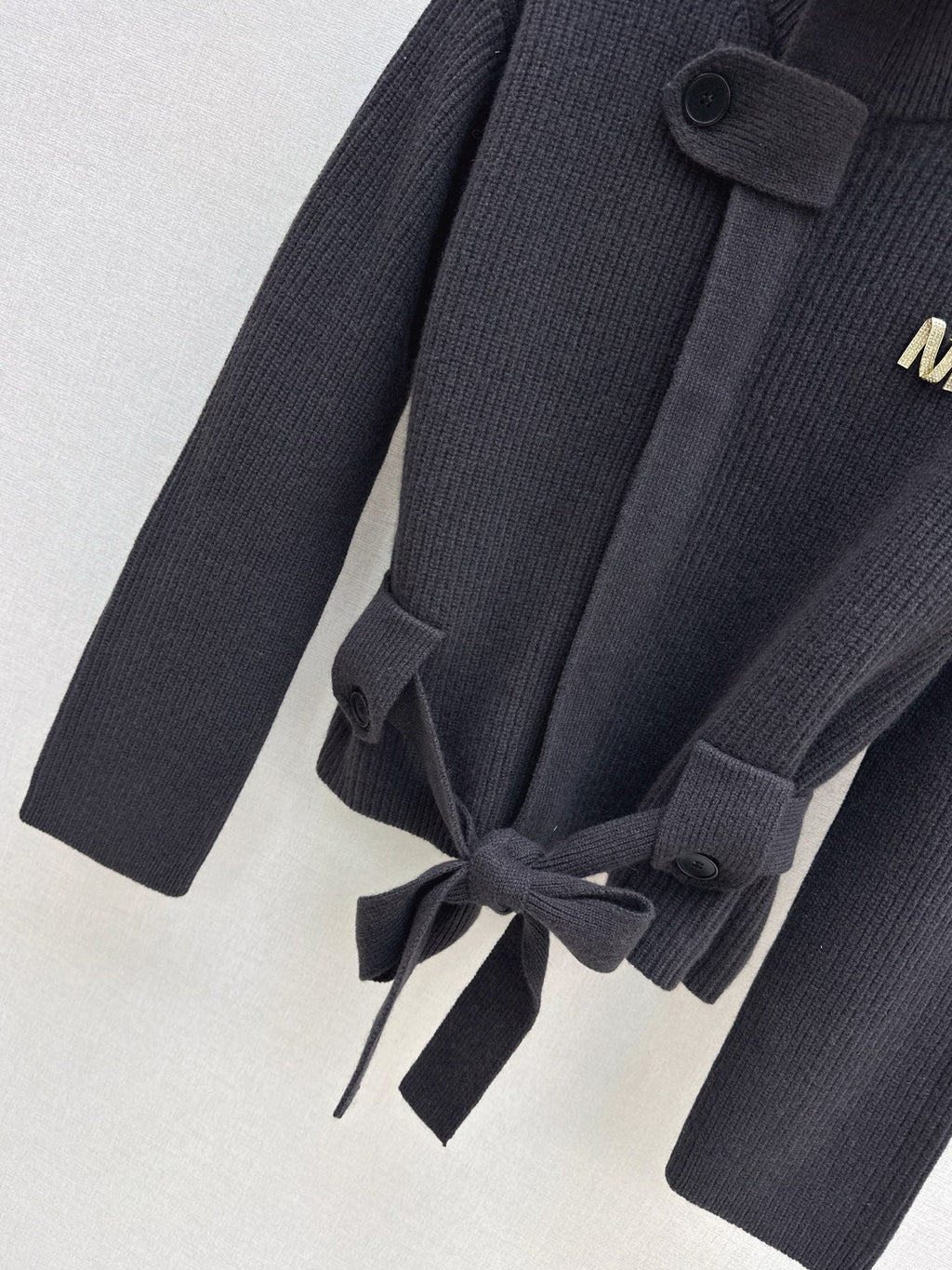 MAX MARA 25S STAND COLLAR CARDIGAN COAT 036