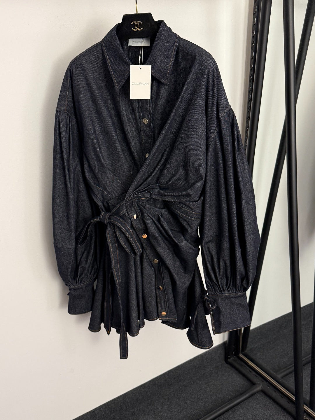 ZIMMERMANN 26S DENIM SHIRT STYLE 122