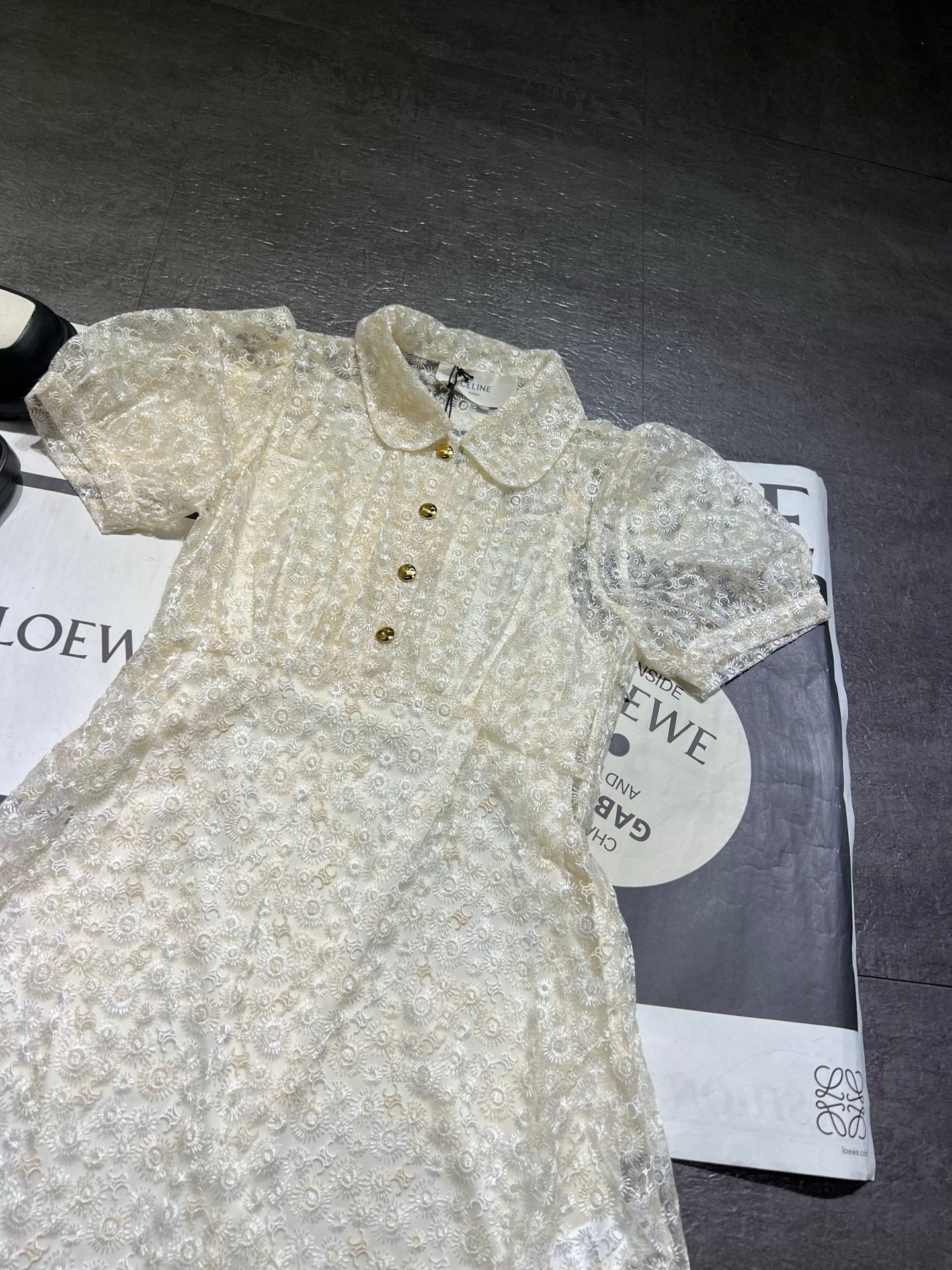 CELINE 26S SHORT SLEEVE DRESS 360