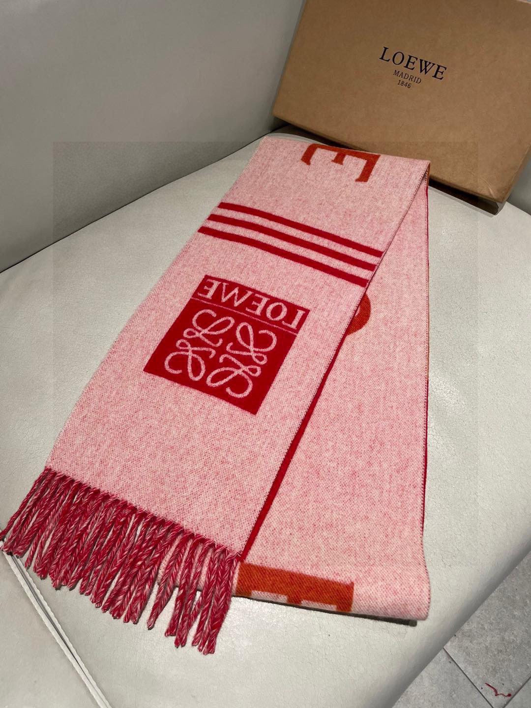 LOEWE 26S SCARF 190 IN CASHMERE 113522