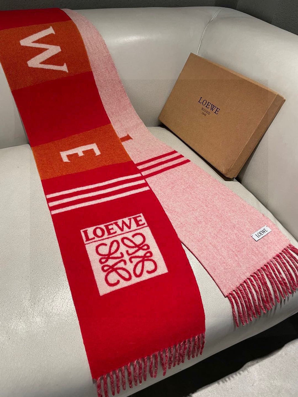 LOEWE 26S SCARF 190 IN CASHMERE 113522