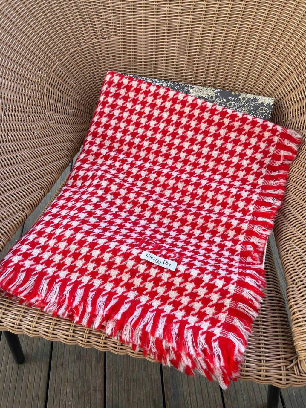 DIOR 26S SCARF 200CM IN CASHMERE 163806
