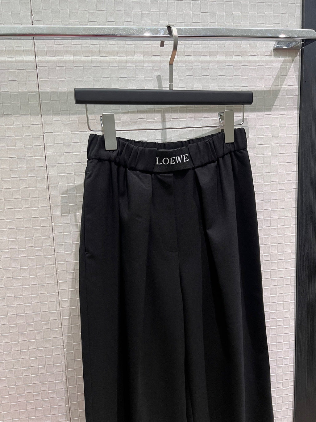 LOEWE 26S ELASTIC-WAIST WIDE-LEG PANTS 584