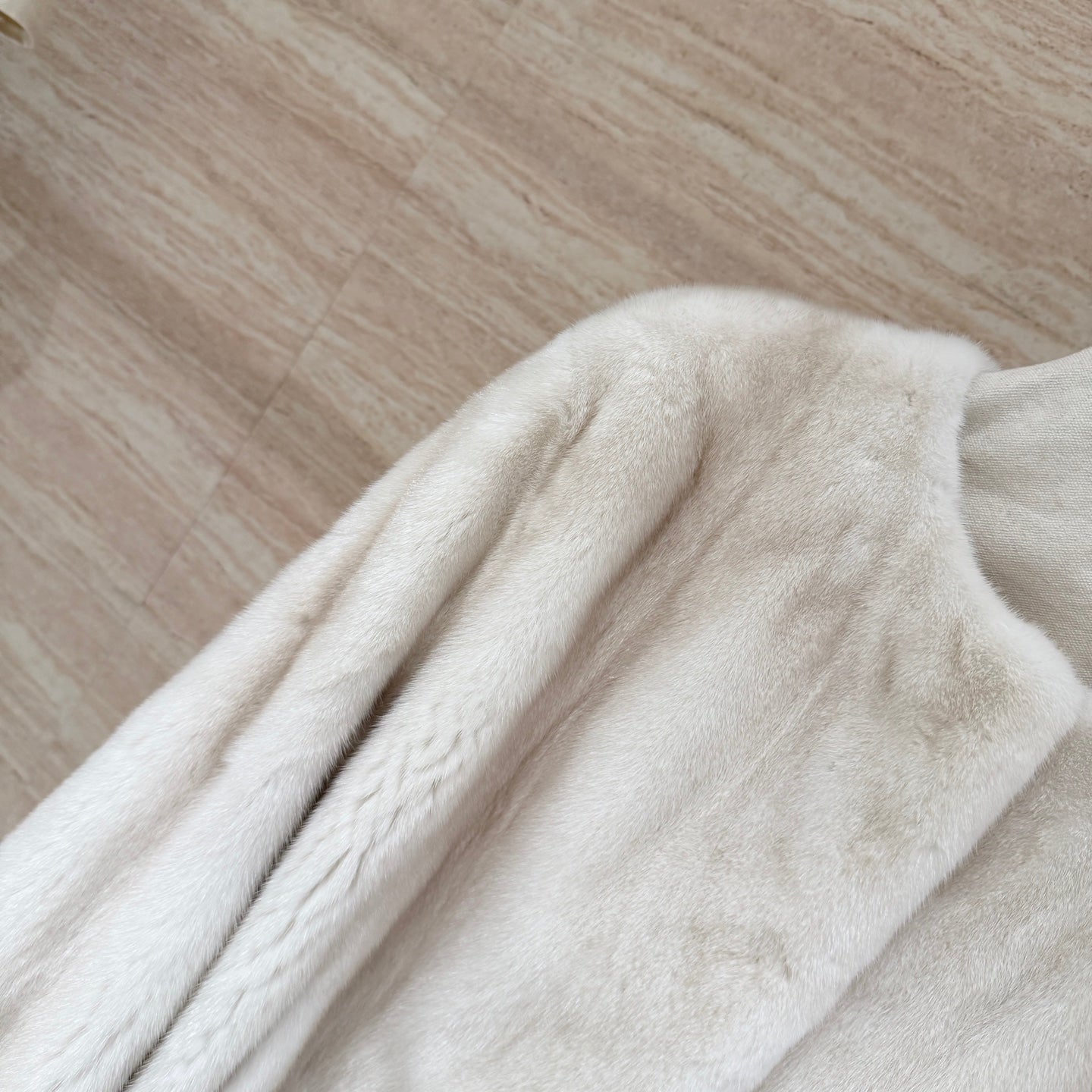 HERMES 25S SHORT MINK FUR COAT 199