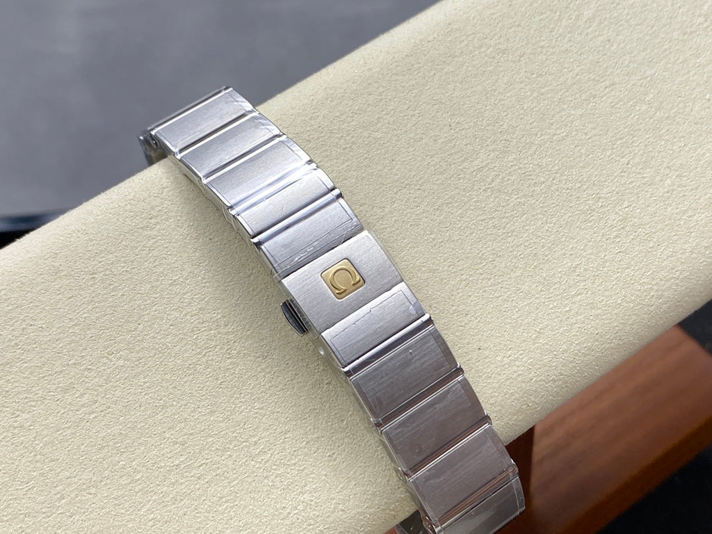 CONSTELLATION PETITE WATCH SILVER CASE AND SAPPHIRE BLUE DIAL WITH CRYSTAL