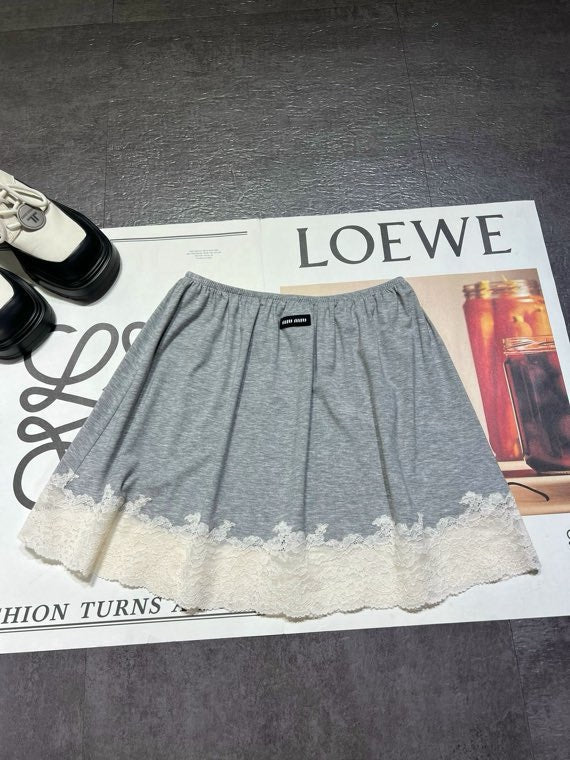 MIUMIU 26S TOP AND SKIRT SET STYLE 1099