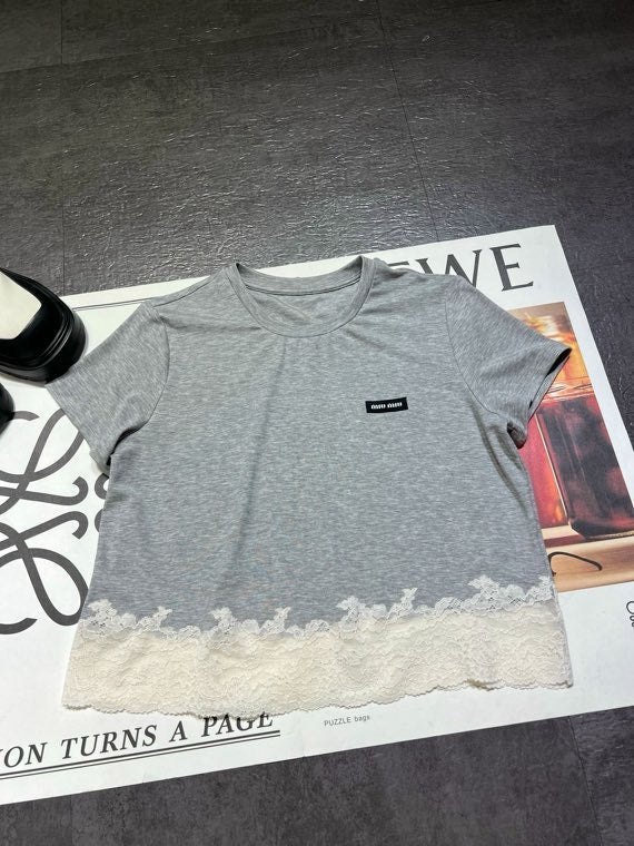 MIUMIU 26S TOP AND SKIRT SET STYLE 1099
