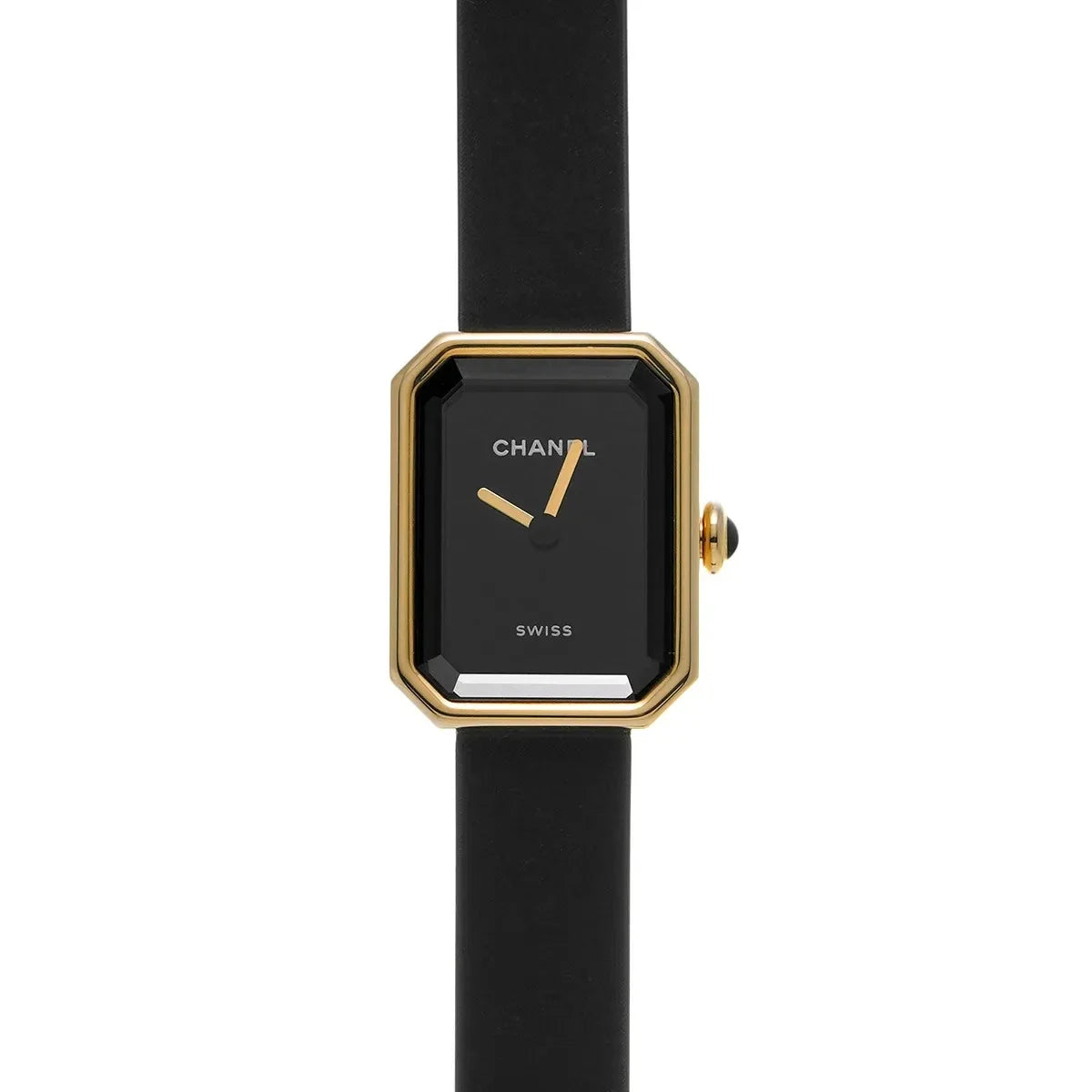 CHANEL PREMIERE H6125 YELLOW GOLD TITANIUM BLACK RUBBER WITH VELVET TOUCH